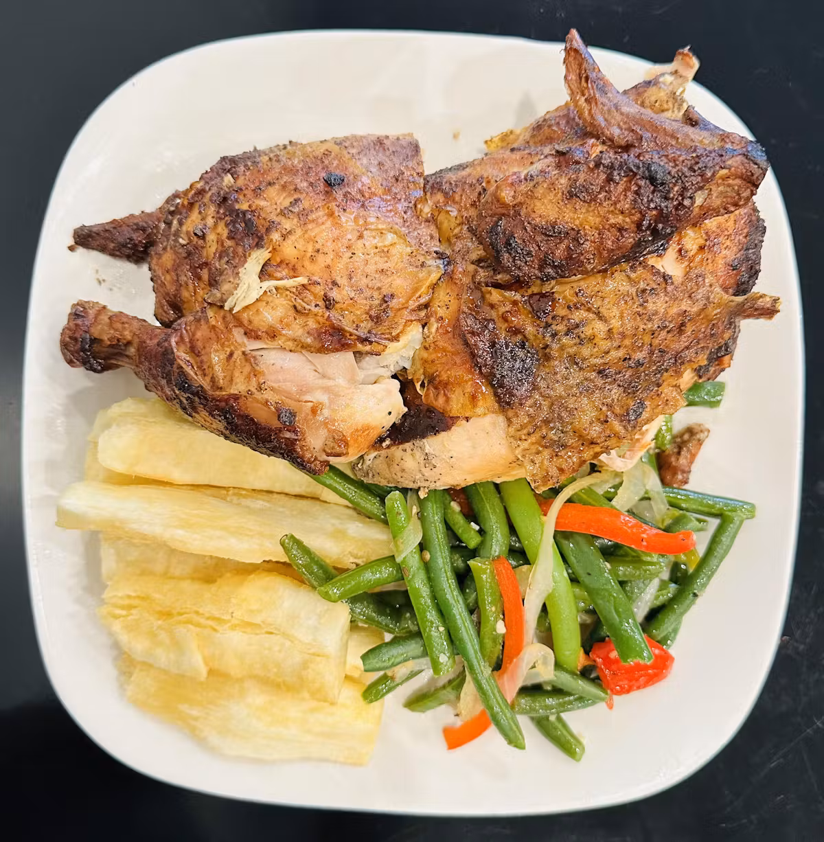 ½ Chicken + 2 sides